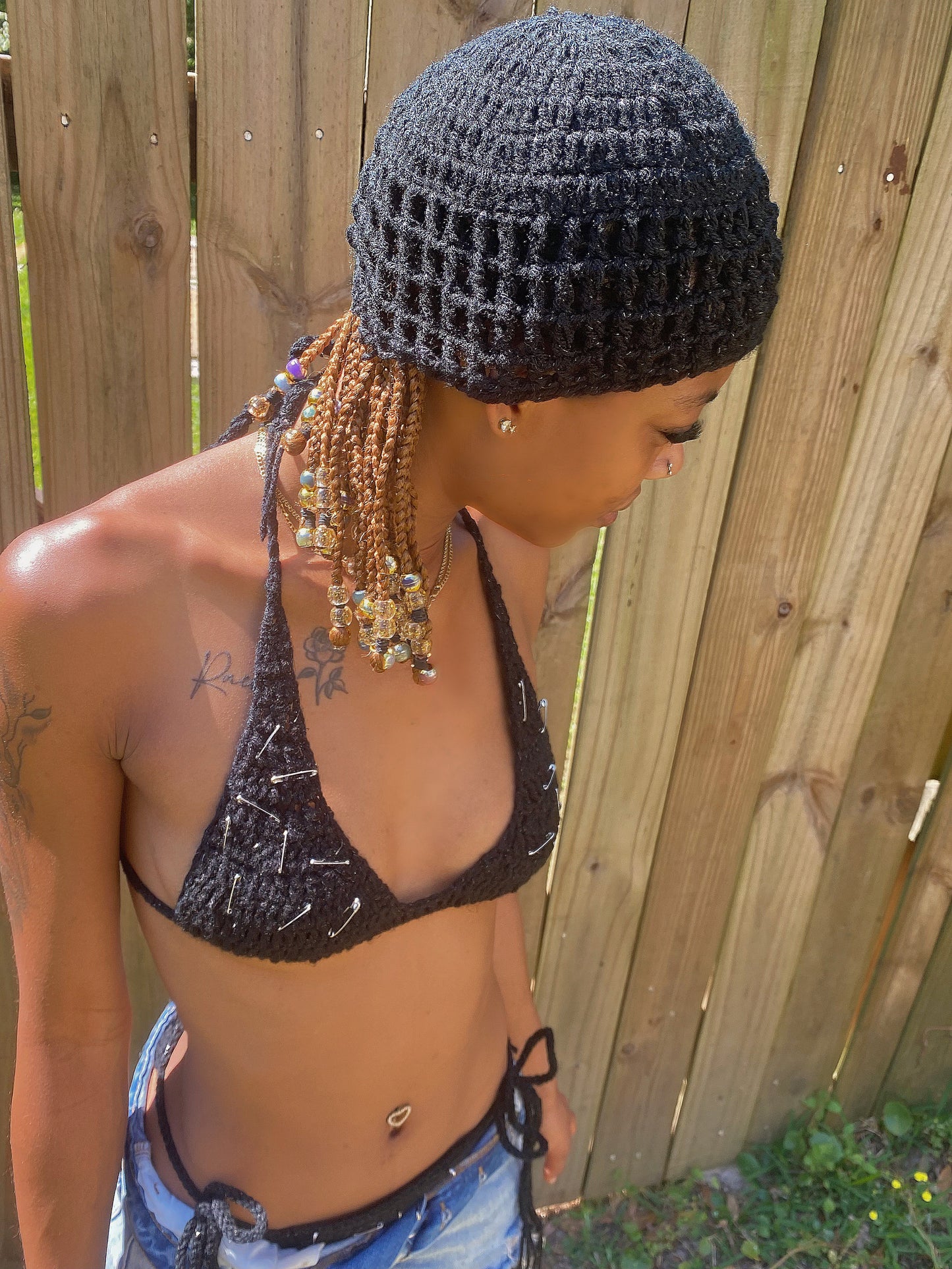 Versatile Pattern Crochet Beanie