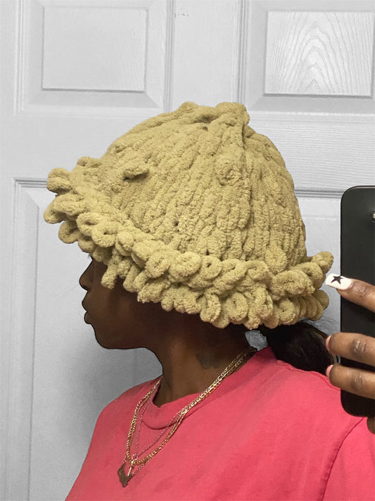 Loopy Crochet Hat